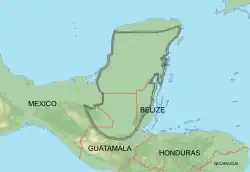 Map of range