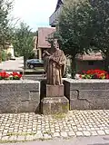 John of Nepomuk at a bridge