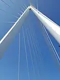 Looking up towards the spire