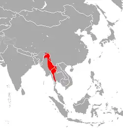 Map of range