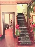 The main staircase.