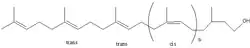 Structure of Dolichol.