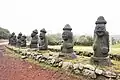 Dol hareubang statues in the park (2022)