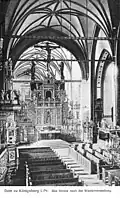 Inside the cathedral