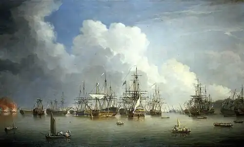 The Captured Spanish Fleet at Havana, 1768