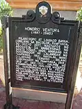 Monument marker (Pampanga Capitol)