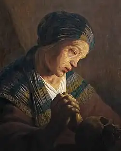 Magdalena in meditation Musée de la Chartreuse de Douai