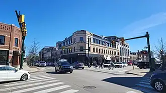 Maple Road and Old Woodward Avenue