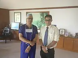 Cardiac Surgeon with Global Health Physician
