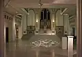 Art display in the Highlanes Gallery