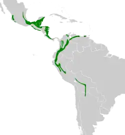 Map of range