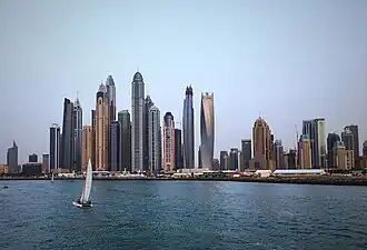 The address of this building under construction is behind Marina 101 building