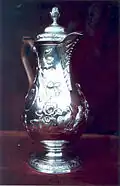 A c. 1770 hot-water jug, Dublin