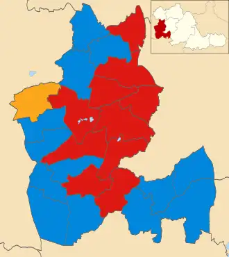 2006 results map