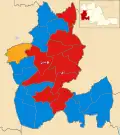 2007 results map