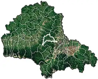 Location within the county
