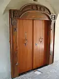 Wine cellar door