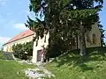 East view of the Manor