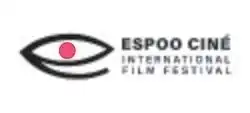 logo that looks like an eye with a red pupil and text to the right of the logo