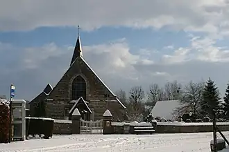 The church in Saint-Mards