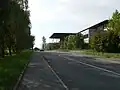 The Avenue Forel, between the UNIL and the EPFL