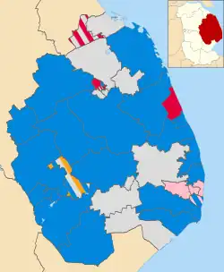 2019 results map