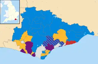2013 results map