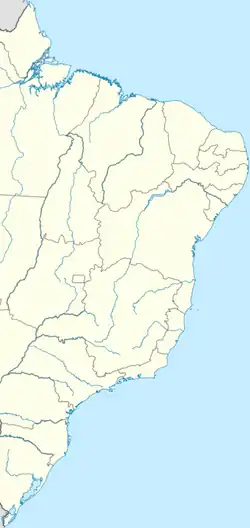 The Church of Jesus Christ of Latter-day Saints in Brazil is located in Eastern Brazil