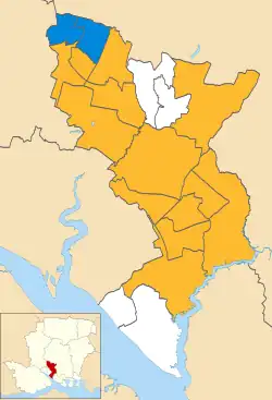 2010 results map