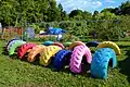 The playground at Lexington Avenue Urban Farm.