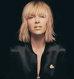 Campbell for Vogue magazine in 2021