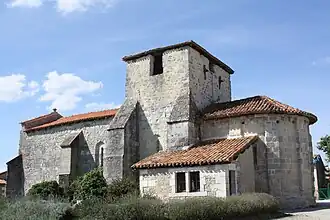 The church in La Genétouze