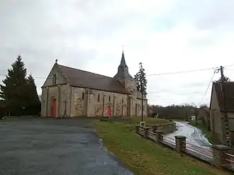 The church of Saint-Jean, in Maison-Feyne