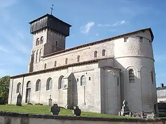 The church in Dugny-sur-Meuse