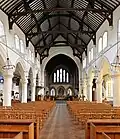 View looking east towards the altar.
