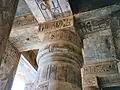 Ceiling decoration in the peristyle hall