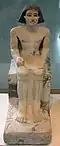 Majordomo Keki statue, 6th dynasty at Louvre museum