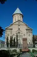 Closeup of church (before renovation)