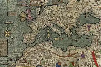 Modern copy of western half