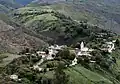 Cold semi-arid climate in the Southern foothills of the Sierra Nevada de Mérida