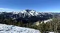 Electric Peak from Sepulcher Mountain, November 2020