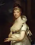 Portrait of Empress Elizabeth Alexeievna (1800s)