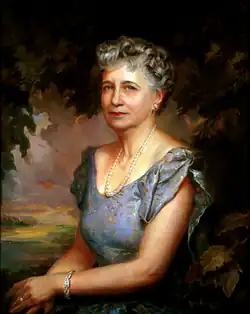 Portrait of Elizabeth Truman by Martha Greta Kempton, 1967
