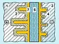 Al-e-cap with polymer and non-solid electrolyte (Hybrid polymer)