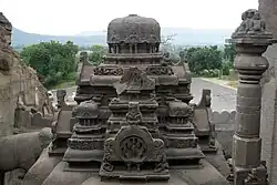 Jain cave 30 at Ellora