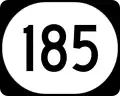 Kentucky Route 185 marker