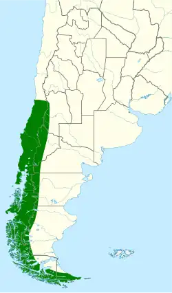 Map of range