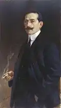 Self-portrait (1918) by Enrique Simonet