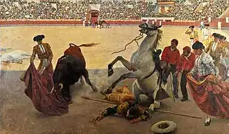 El Quite. 269 x 483&nbsp;cm 1897 (Museo de Málaga)
