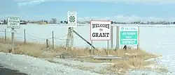 Entering Jefferson County in Grant, Idaho